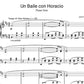 Un Baile con Horacio - Piano Solo - Jordi Forniés